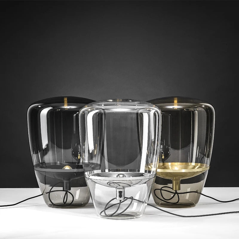 Kayla | Lampe de Table en Verre Moderne et Élégante