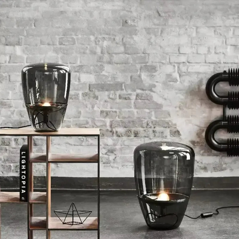 Kayla | Lampe de Table en Verre Moderne et Élégante