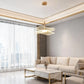 Lotus | Gold Lotus Leaf LED Pendant Light